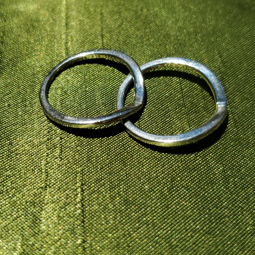 2 stackable Pandora Rings